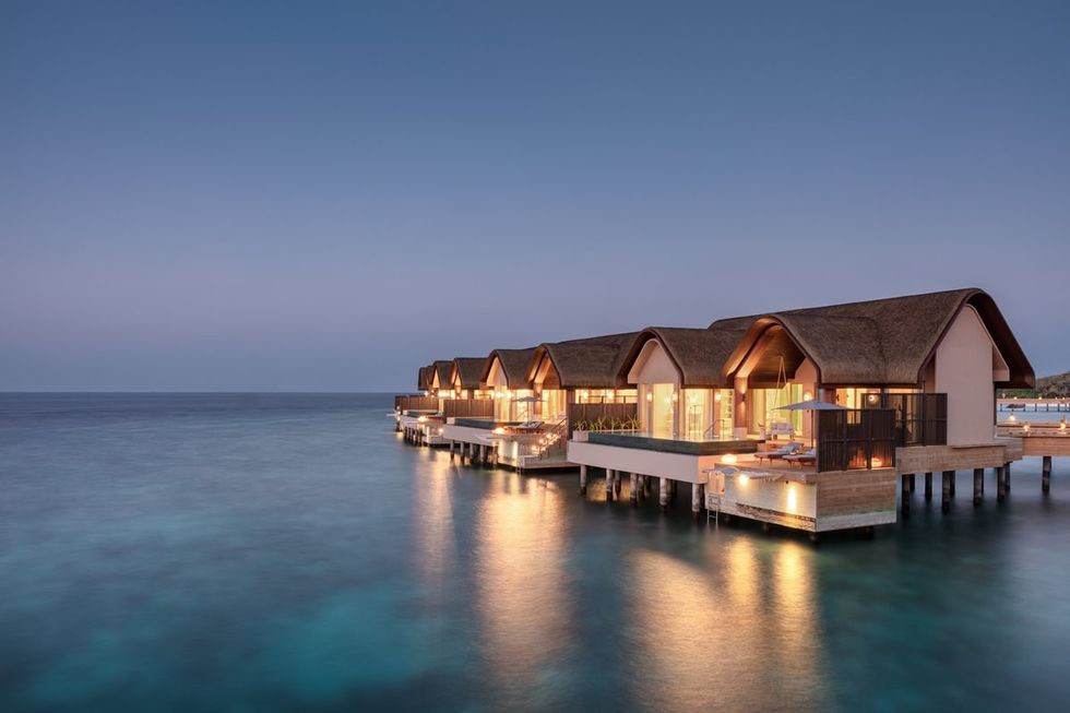 overwater bungalows