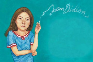 joan didion illustration, anita kunz