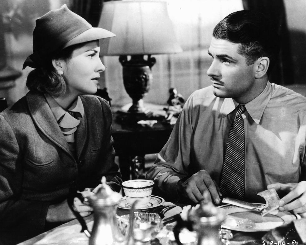 Joan Fontaine And Laurence Olivier In 'Rebecca'