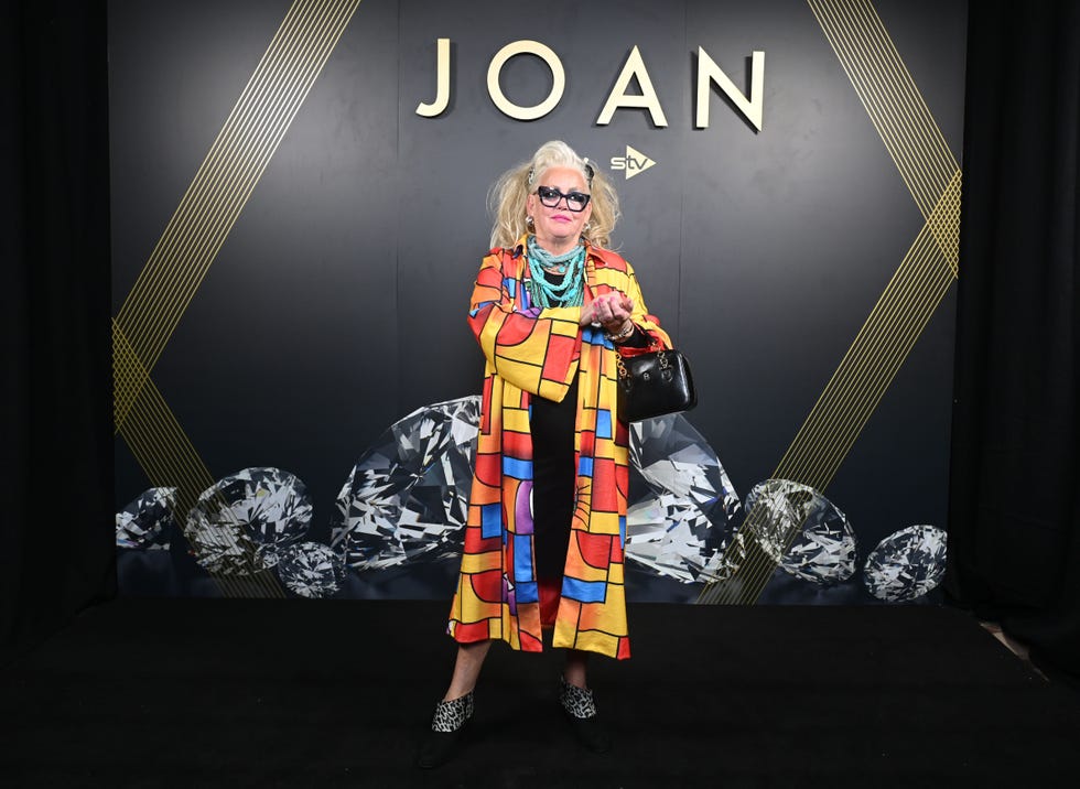 Joan Hannington at the premiere of Joan