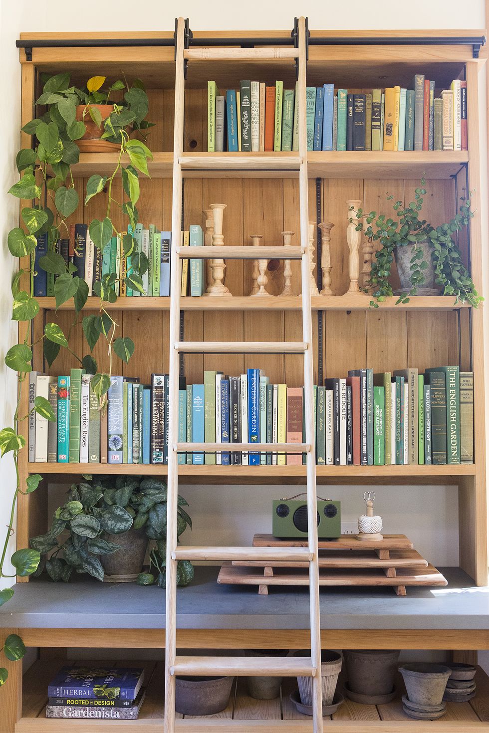 joanna gaines garden shed library