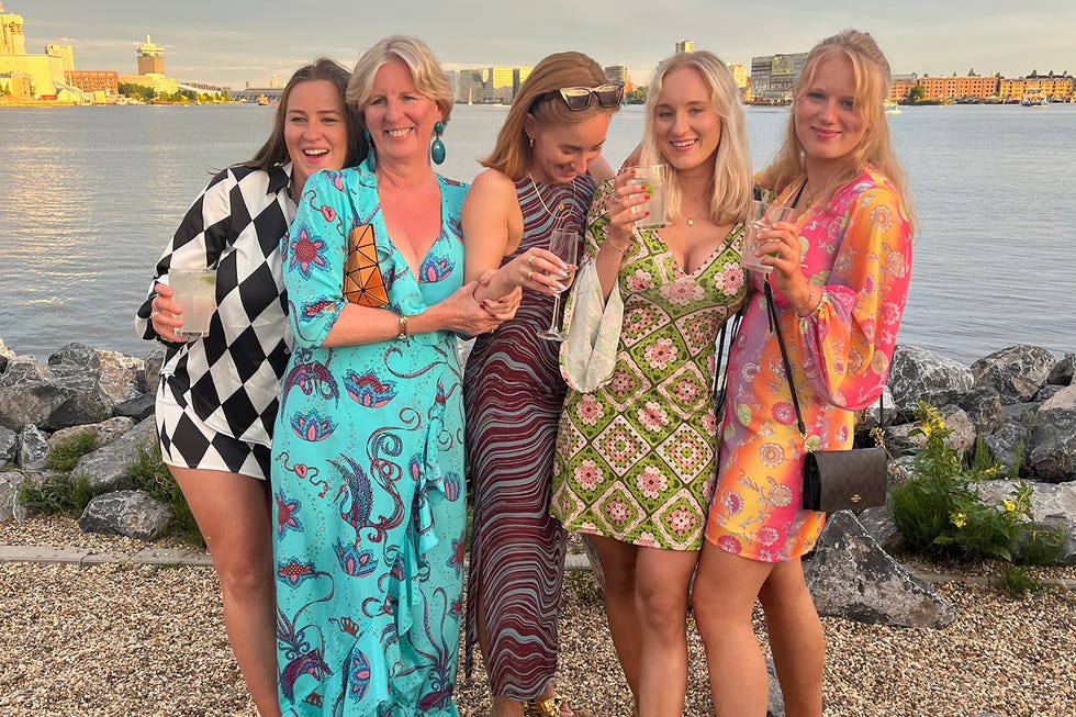 joanna moorhead on holiday with her daughters