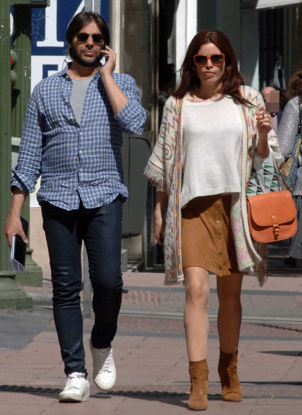 Joaquín Cortés y su novia Mónica Moreno