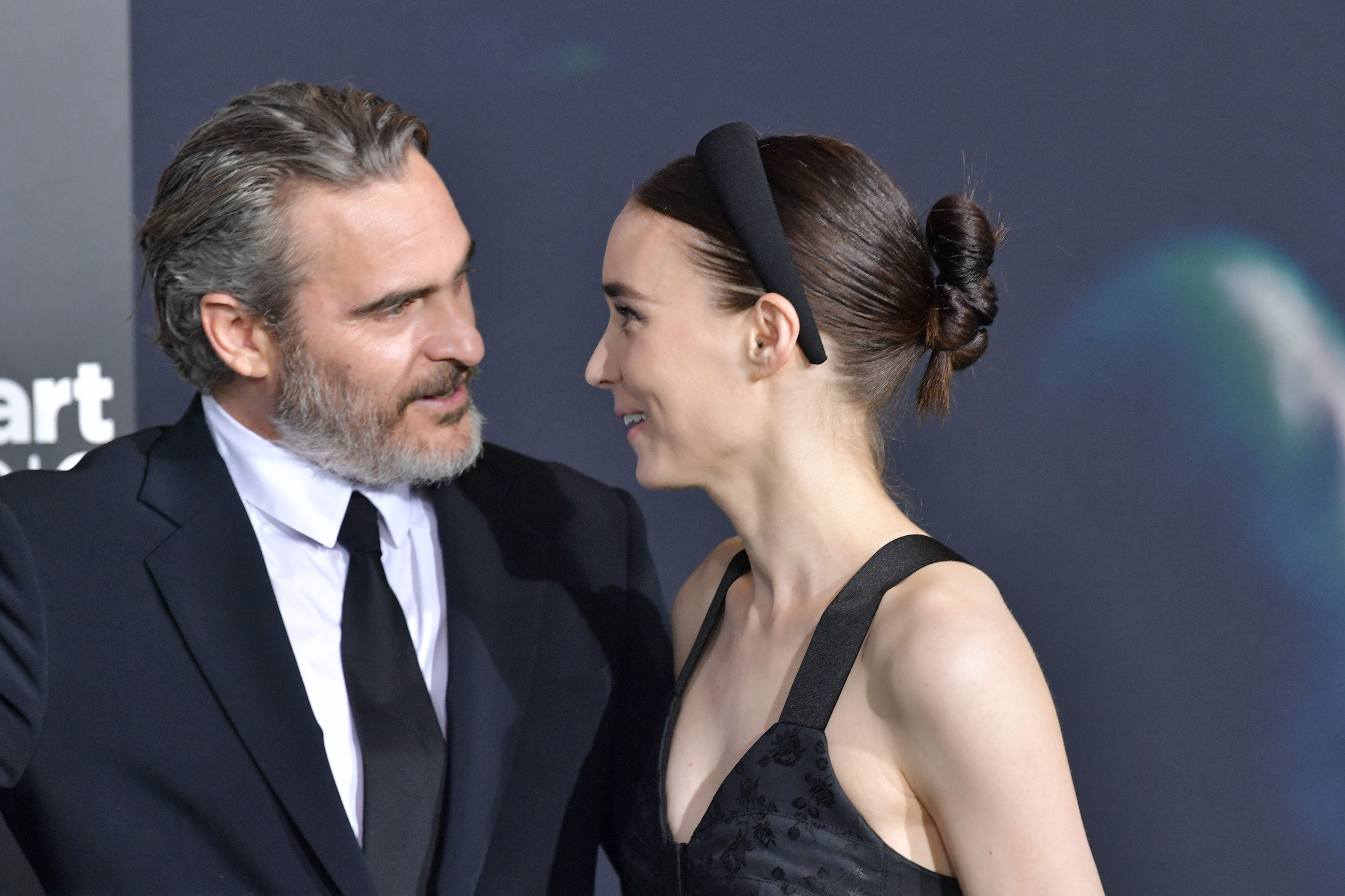 Rooney Mara and Joaquin Phoenix