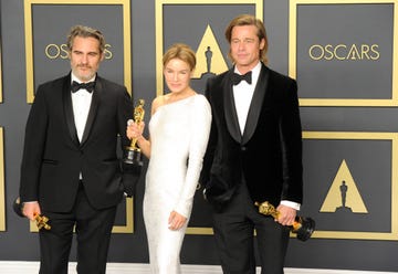joaquin phoenix, renee zellweger y brad pitt
