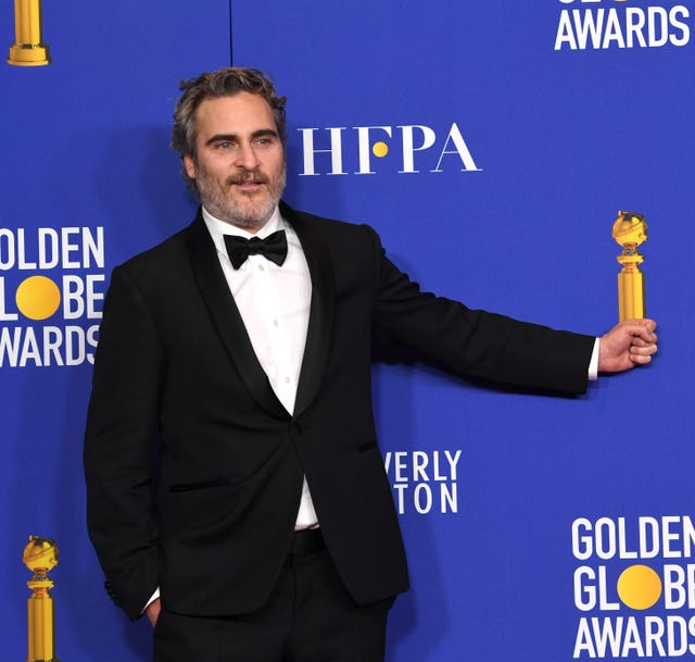 Joaquin Phoenix 2022 Golden Globes