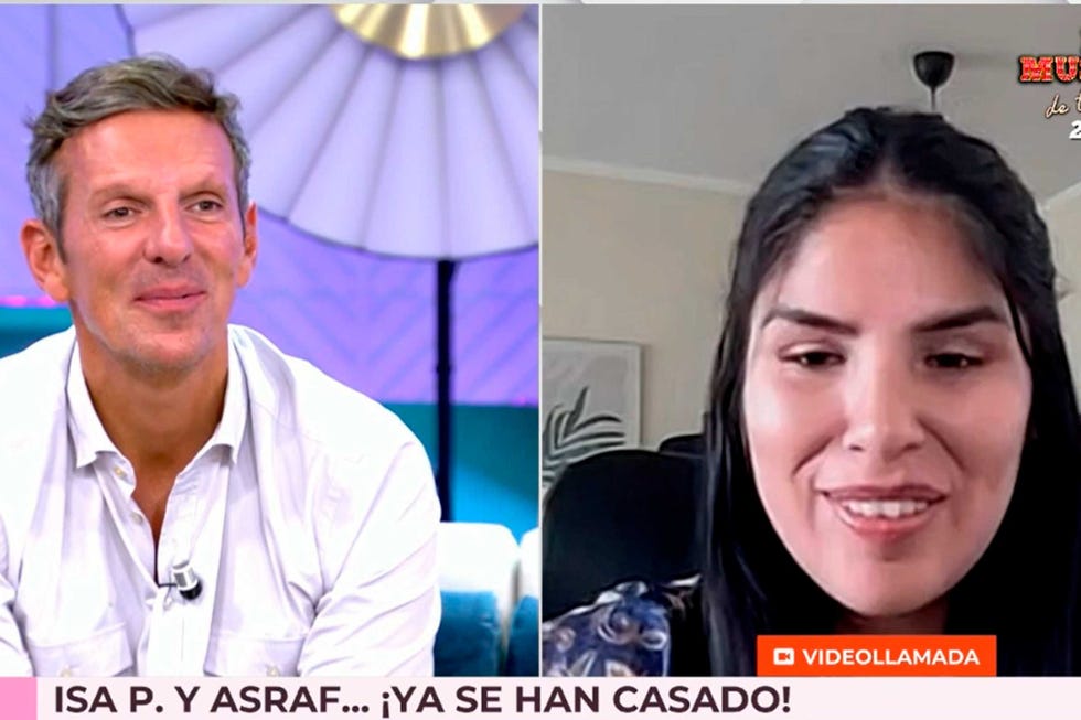 isa pantoja habla de su boda con asraf beno