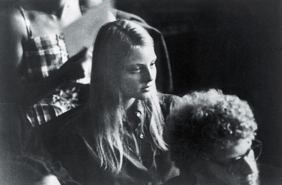 Actress Jodie Foster at Yale University