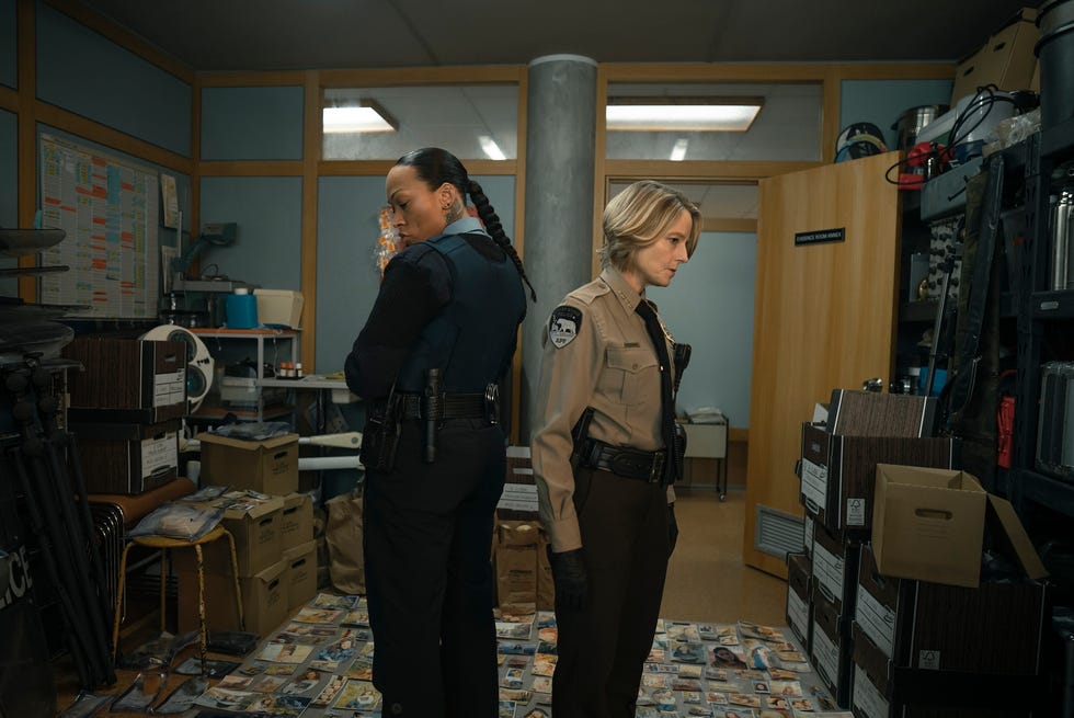 jodie foster and kali reis in true detective night country