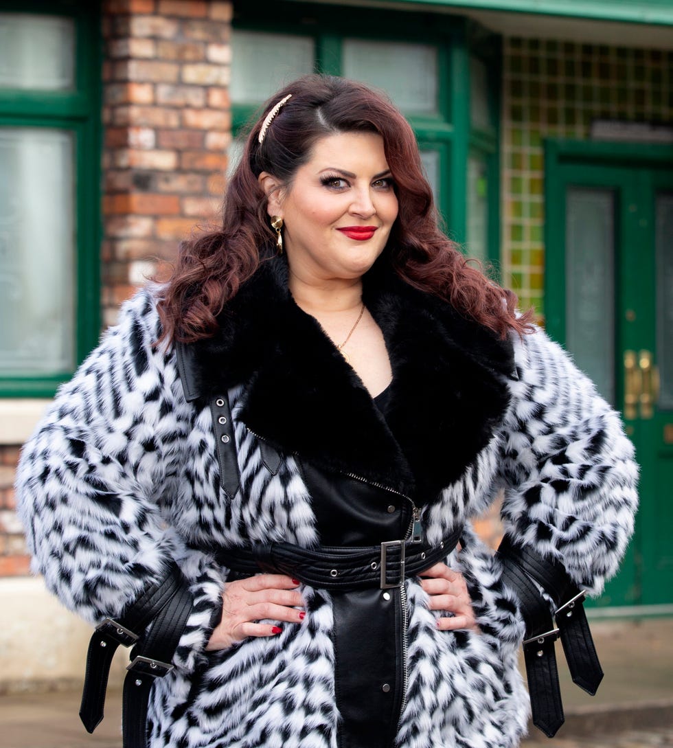jodie prenger as glenda shuttleworth, coronation street