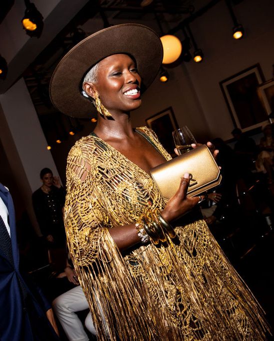 Jodie Turner-Smith Was a Boho Cowboy at the Ralph Lauren Show