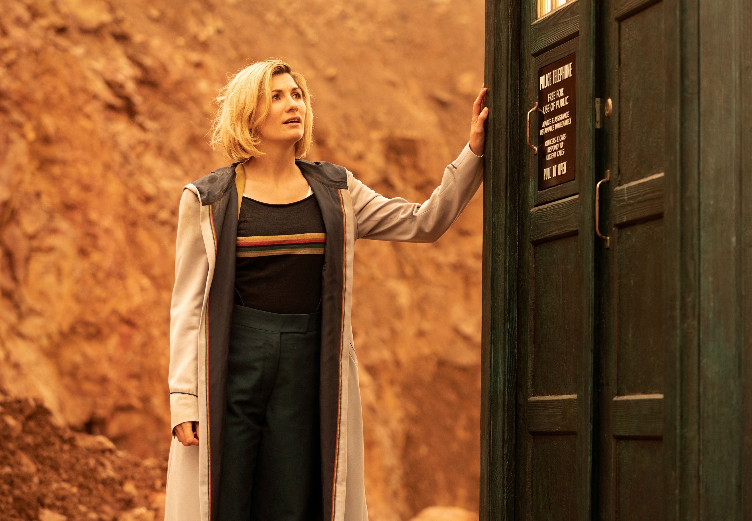 Jodie Whittaker and Mandip Gill make Doctor Who return