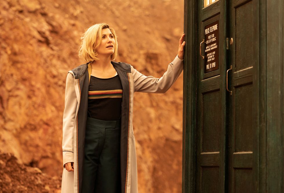 jodie whittaker as the 13th doctor, doctor who