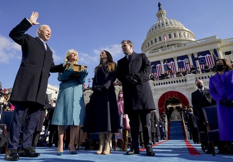 joe biden sworn in as 46th president of the united states inauguration