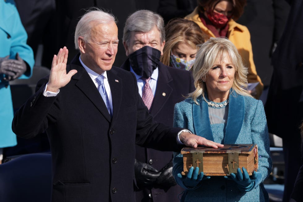 joe biden sworn in as 46th president of the united states at us capitol inauguration ceremony