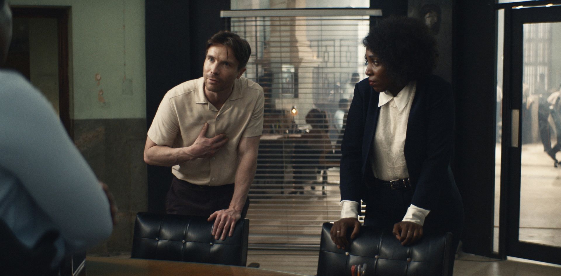 Tamara Lawrance and Joe Dempsie's detective drama gets first look