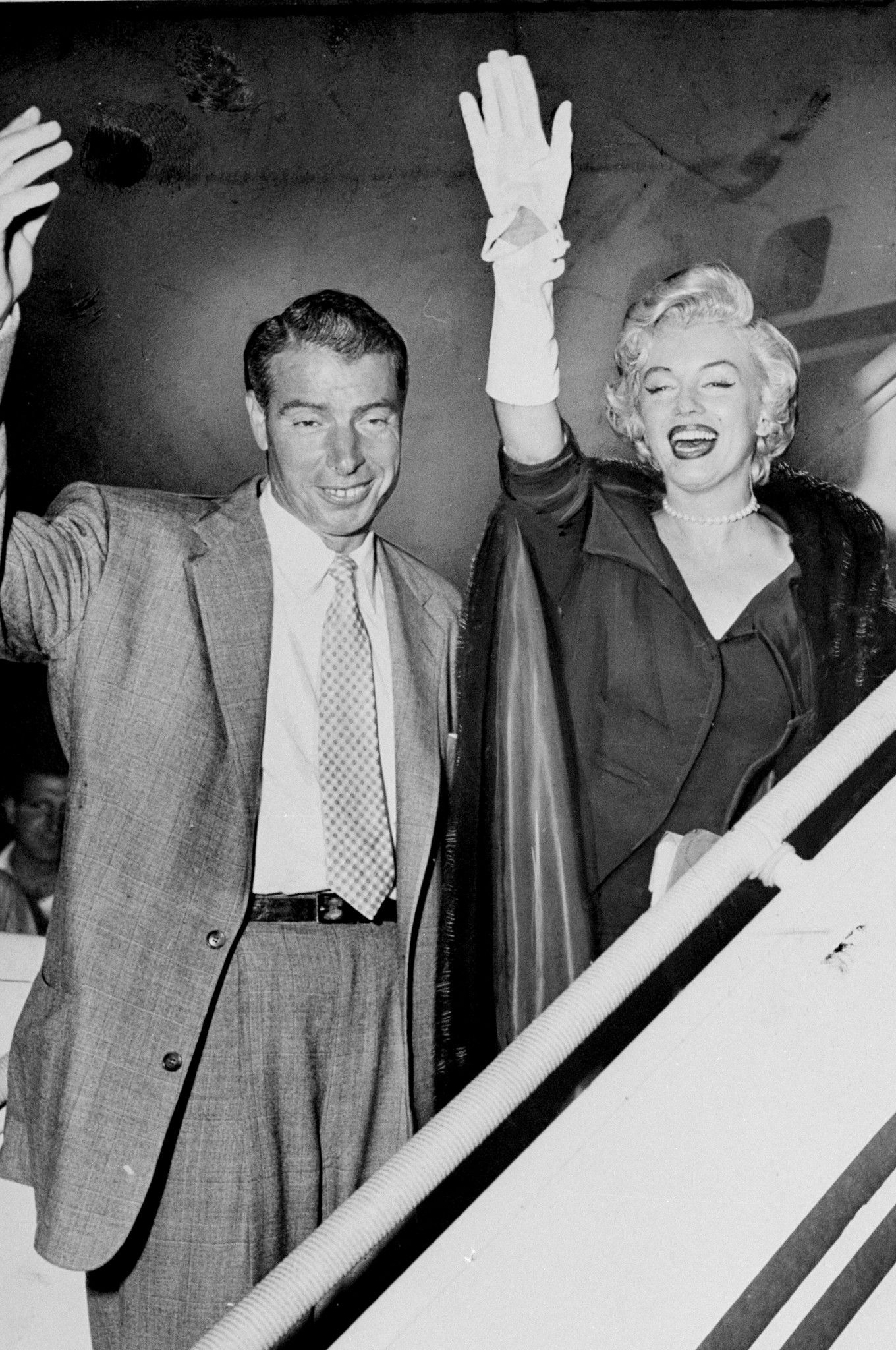 Marilyn Monroe personal items, including DiMaggio jewelry case