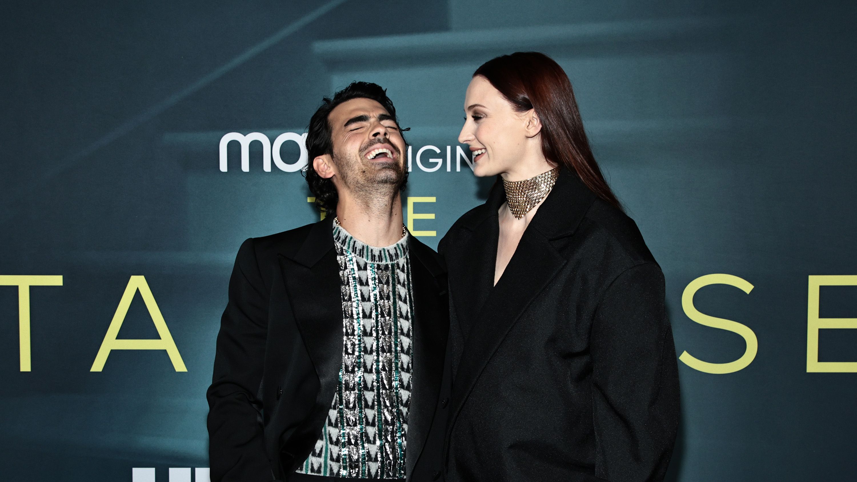 Sophie Turner Shows Off Baby Bump at Oscars Party with Joe Jonas