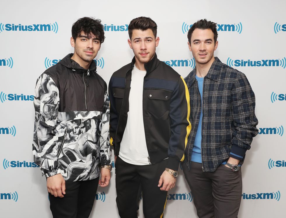 Jonas Brothers Visit The SiriusXM Studios In New York City