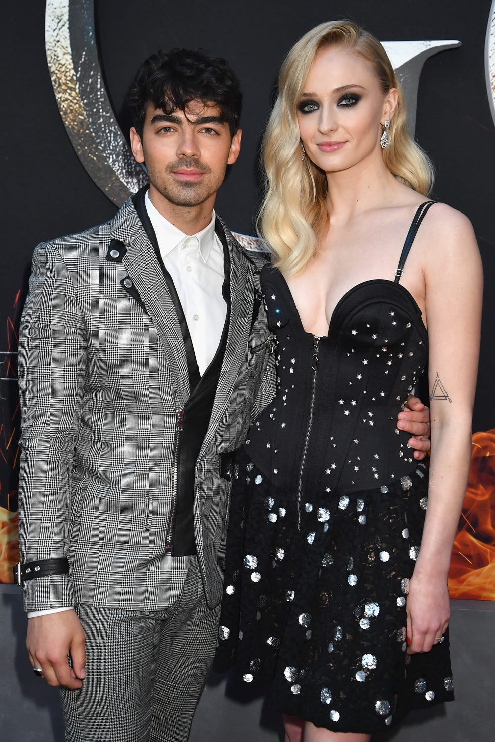 Joe Jonas and Sophie Turner in April 2019