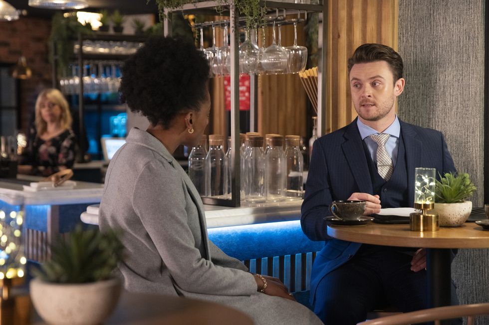 Coronation Street's Joel Deering to behave strangely after meeting with mystery  woman