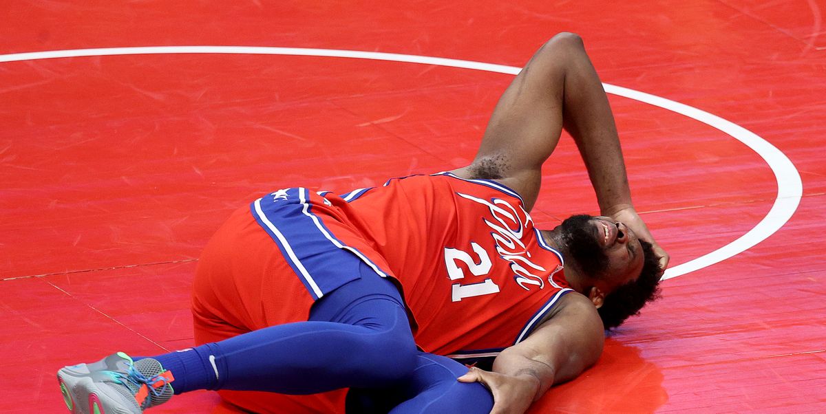 Philadelphia 76ers' Joel Embiid suffers ankle injury in defeat to