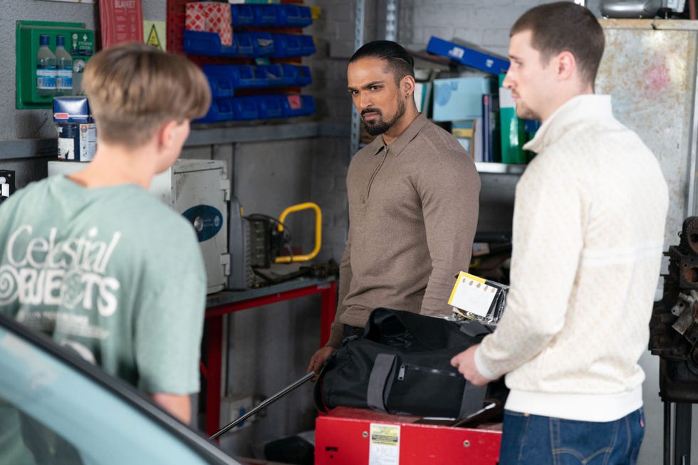 joel, ravi gulari, harry mitchell, eastenders