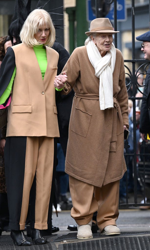 Celebrities attend Vivienne Westwood's memorial service