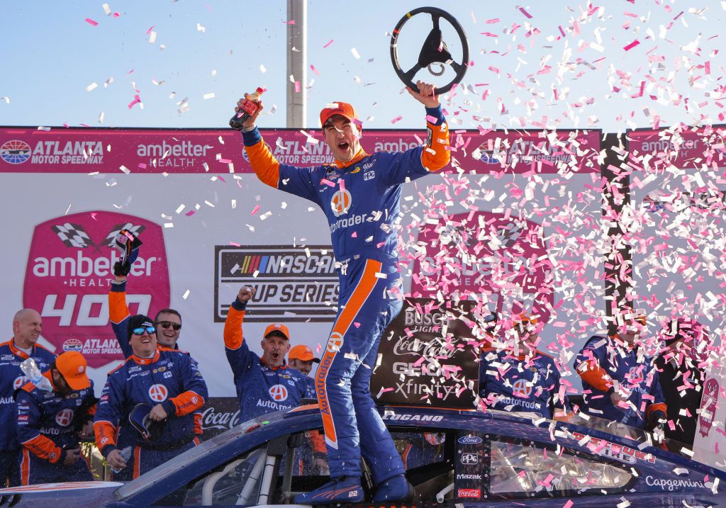 Joey Logano Grabs Ford's First NASCAR Cup Win Of 2023