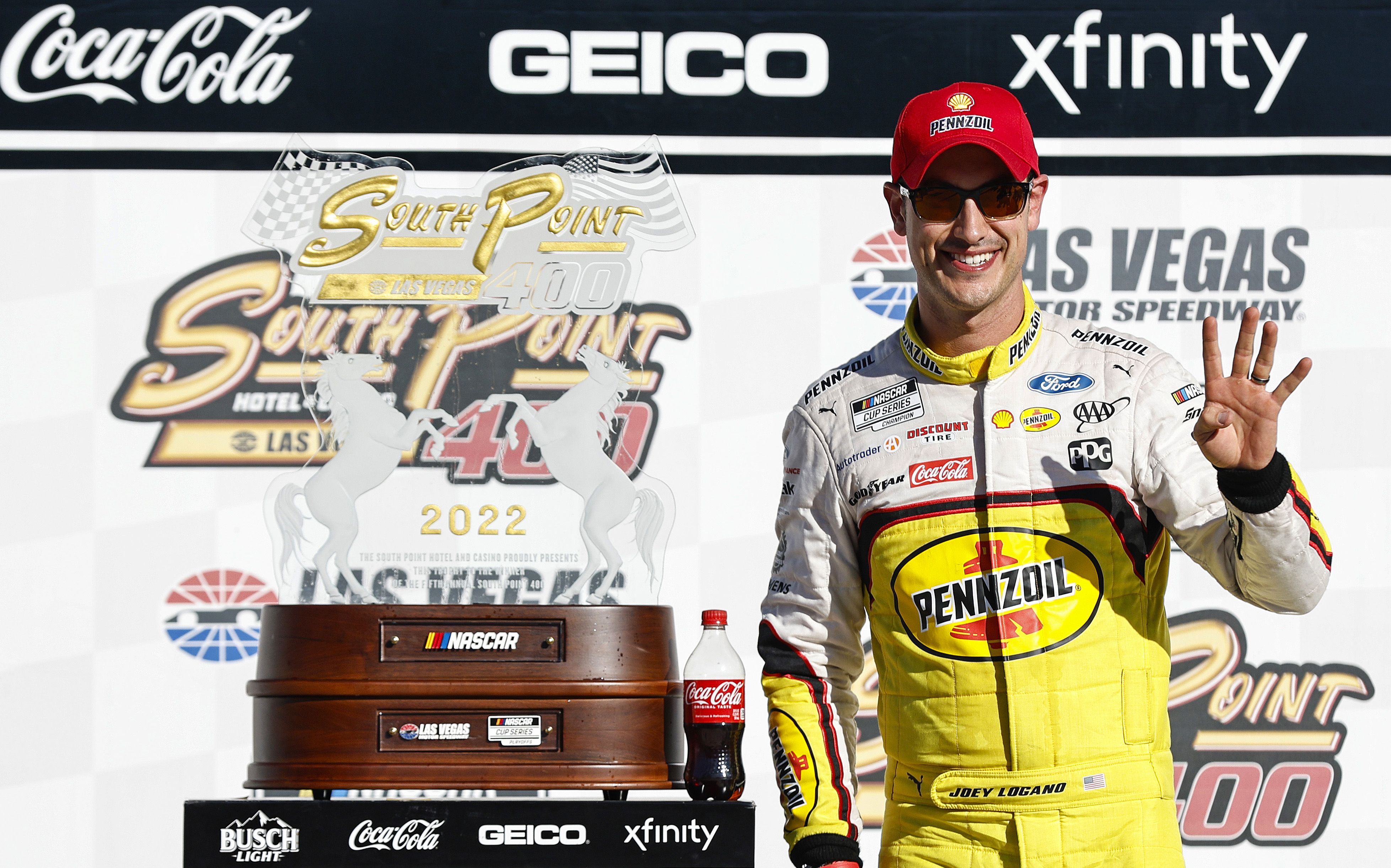 Joey Logano Slides To Favorite Status In NASCAR’s Playoffs With Vegas Win