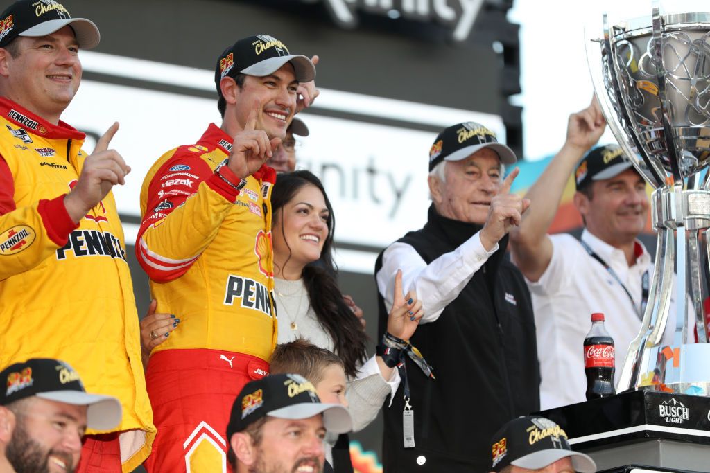 How Joey Logano's NASCAR Cup Championship Was Historic First For Roger ...