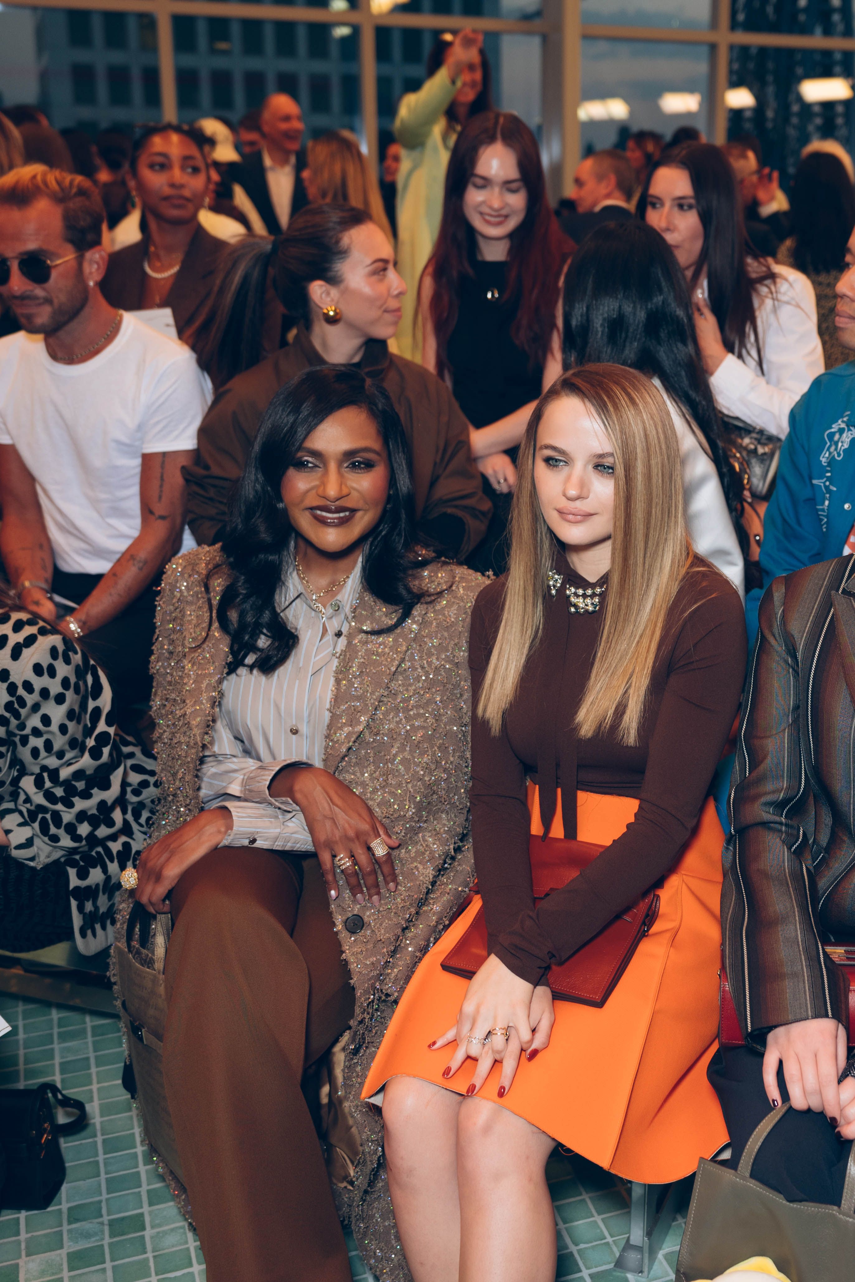 Joey King Gets Ready for the Tory Burch Spring/Summer 2025 Show