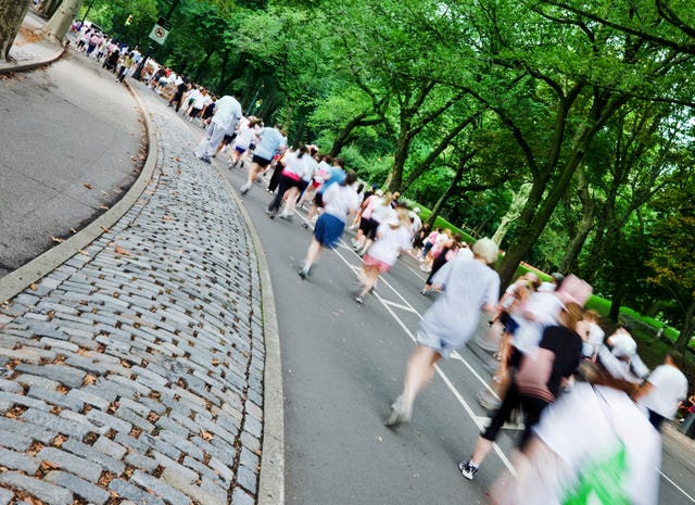 jogger in central park