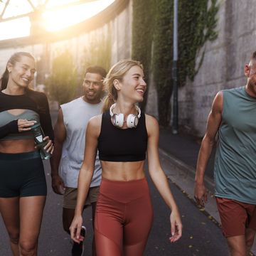 jogging team spirit