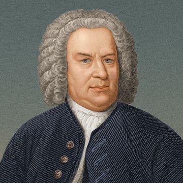 J S Bach Circa 1725, German organist and composer Johann Sebastian Bach (1685 - 1750). (Photo by Stock Montage/Getty Images)