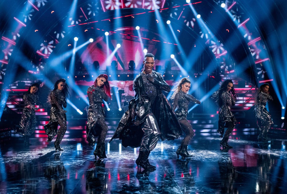 strictly come dancing icons week professional dancer's routine