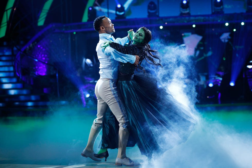 Strictly’s Annabel Croft shares behind-the-scenes Wicked transformation