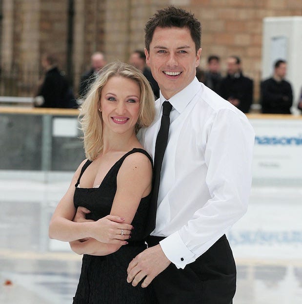 John Barrowman and Olga Sharutenko, Dancing on Ice, 2006