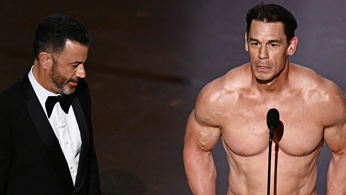 John Cena aparece desnudo en pleno directo de los Premios Oscar 2024 y