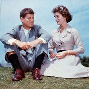 Jack Kennedy and Jacqueline Bouvier
