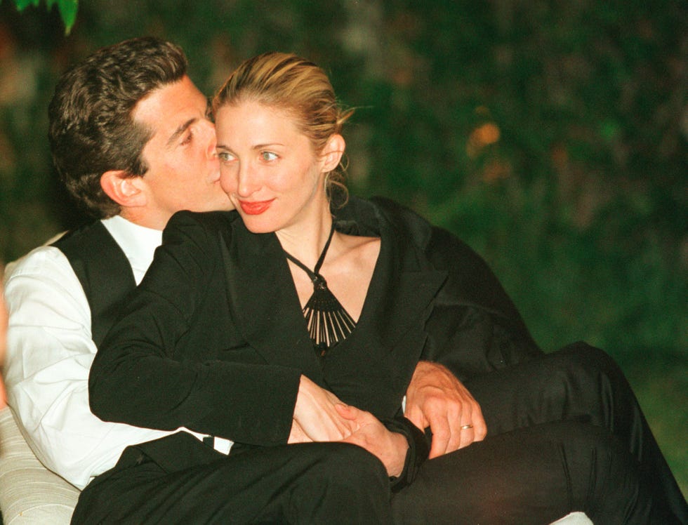 John F. Kennedy, Jr. and Wife Carolyn John F. Kennedy, Jr. and Wife Carolyn