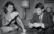 John F. Kennedy with Sister Eunice John F. Kennedy with Sister Eunice
