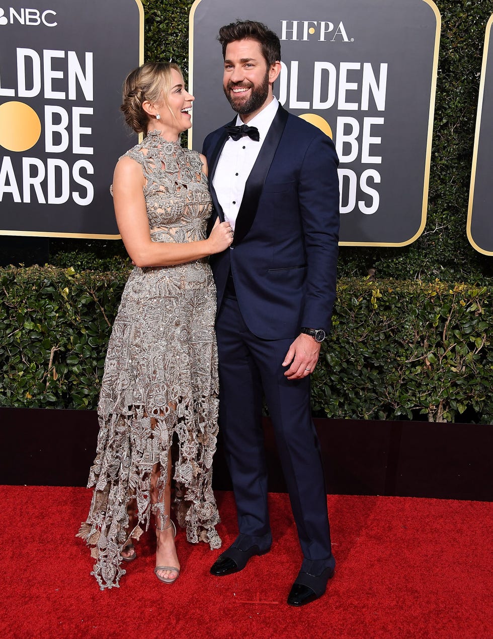 Emily Blunt And John Krasinski's Body Language Revealed