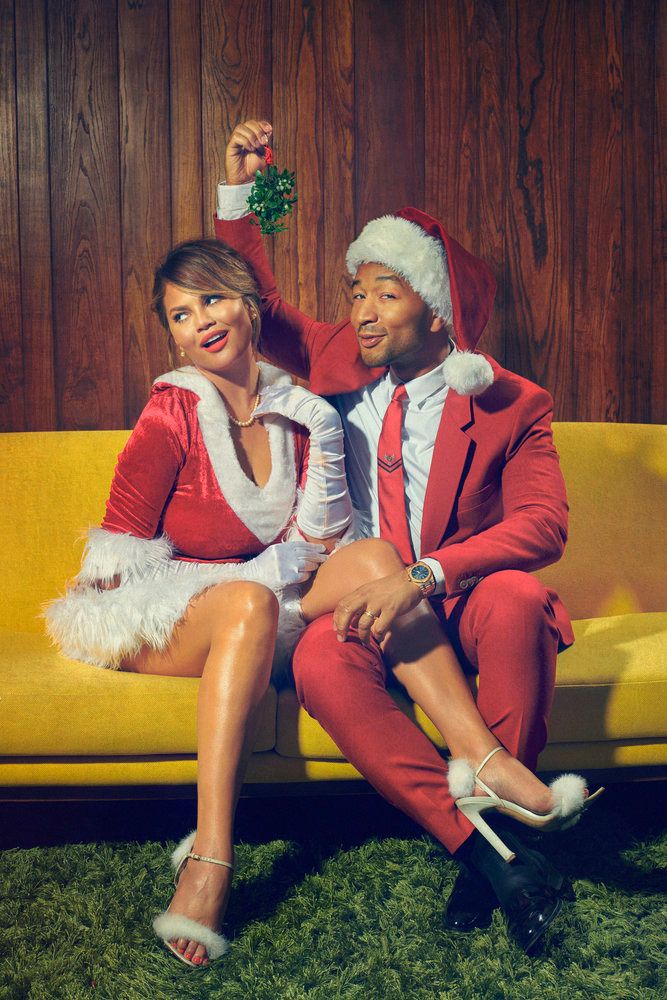John Legend and Chrissy Teigen Host Christmas Special