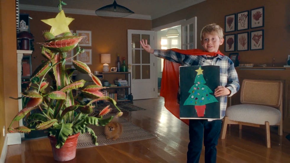 john lewis partners christmas advert 2023 snapper the perfect tree