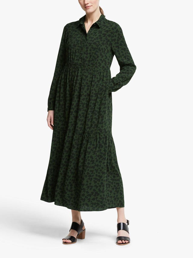 john lewis animal print dress