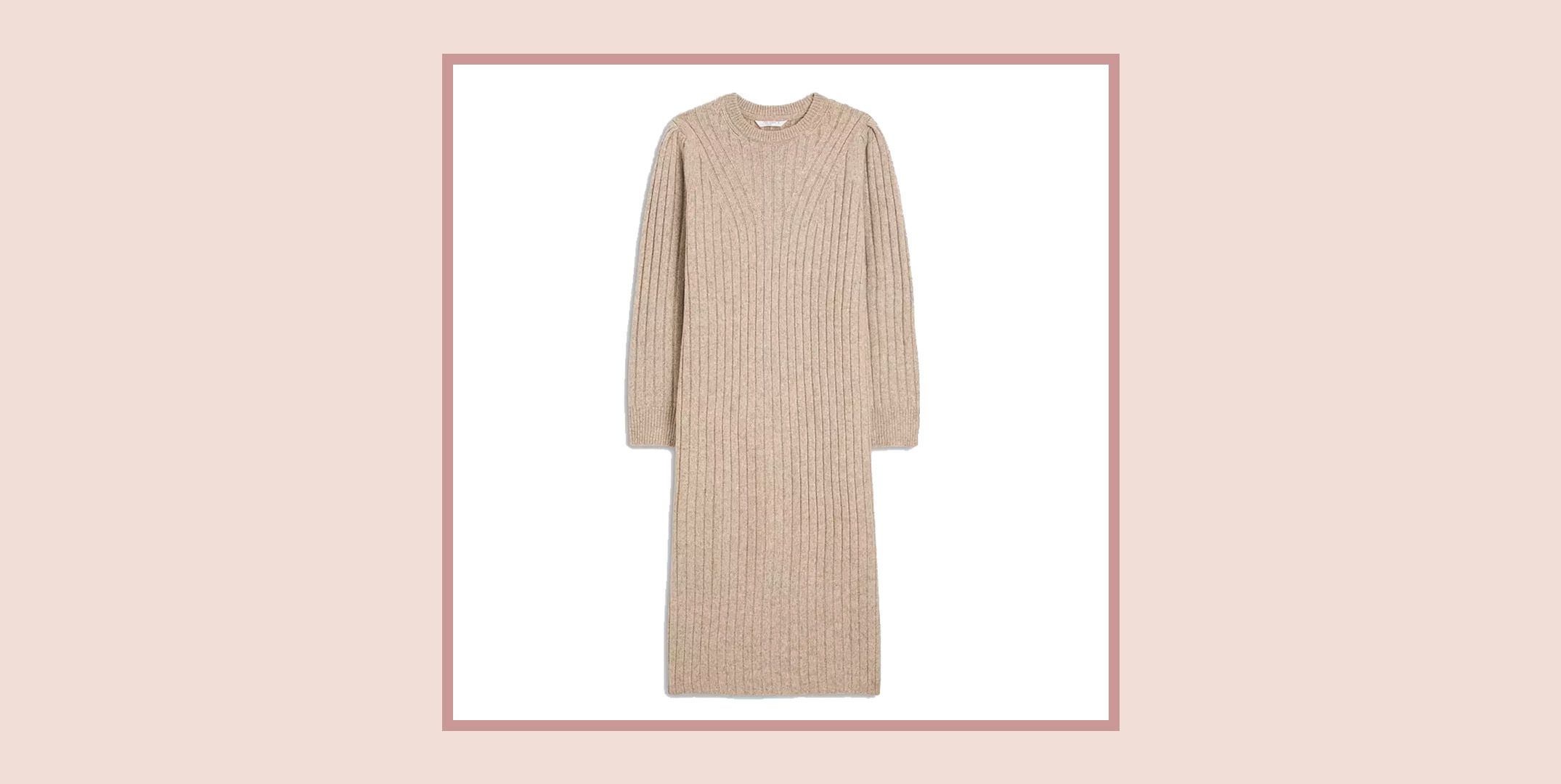 John Lewis' £45 jumper dress is our autumn knitwear hero