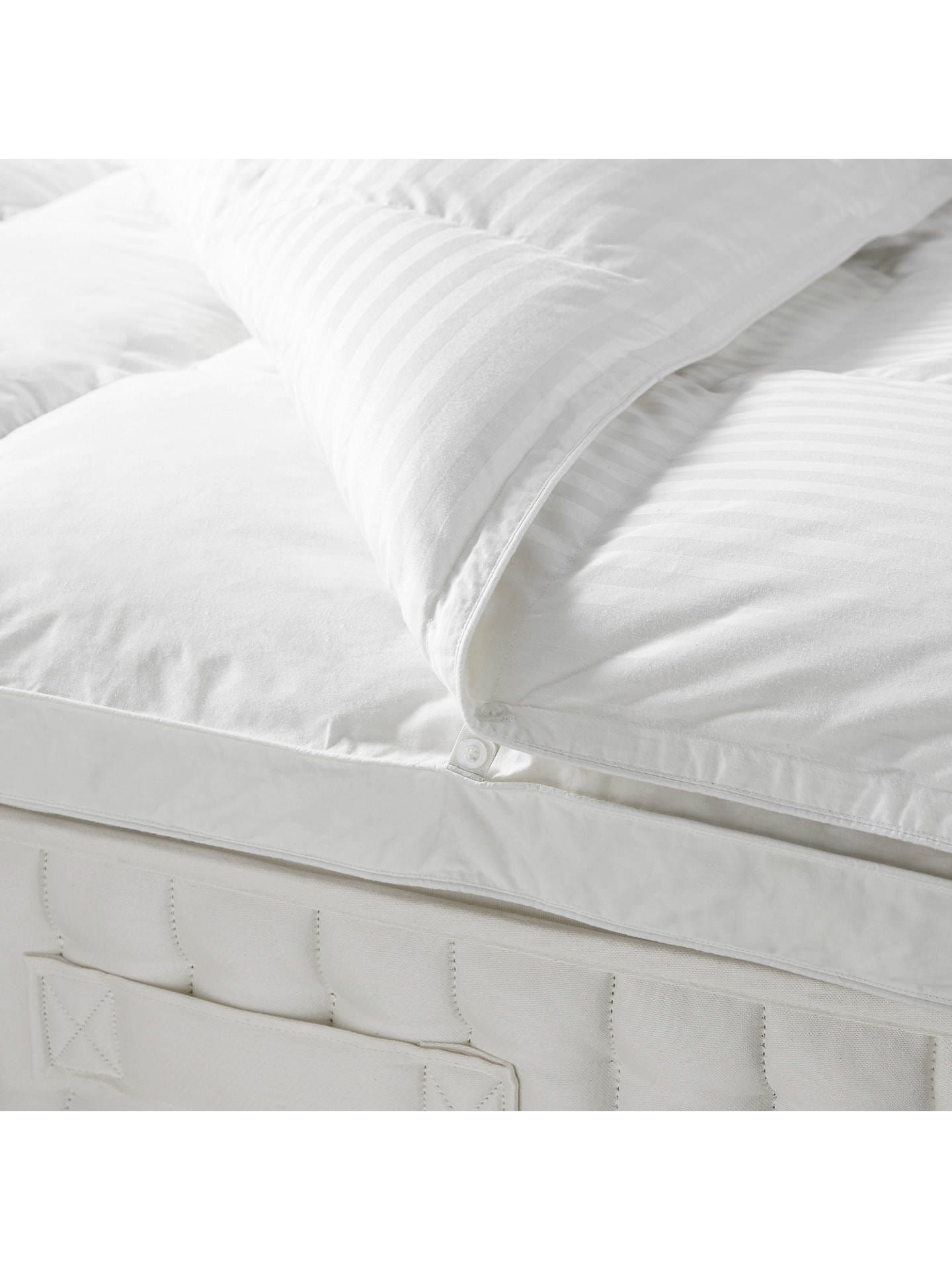 John Lewis & Partners Natural Collection Hungarian Goose Down Mattress Topper