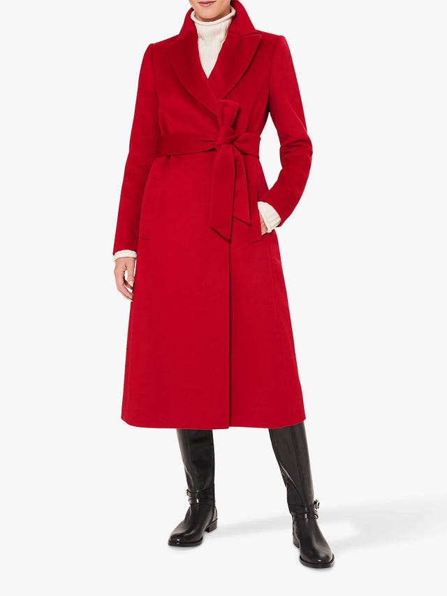 kate middleton red coat