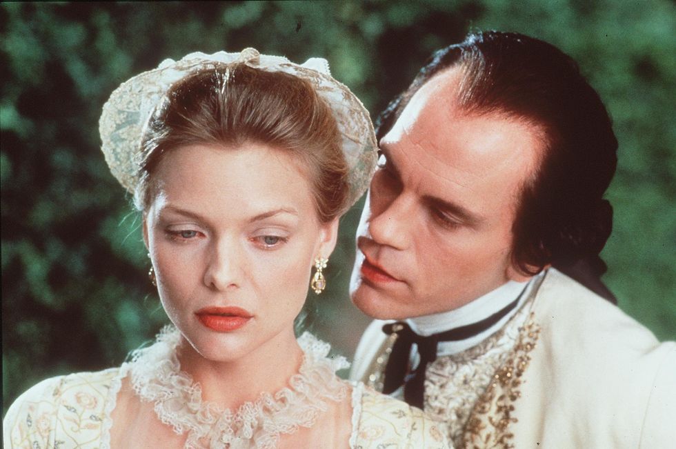 John Malkovich And Michelle Pfeiffer Star In The Movie Dangerous Liaisons
